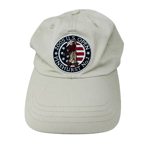 2005 US Open Cap Hat Adjustable Off White - Picture 1 of 5